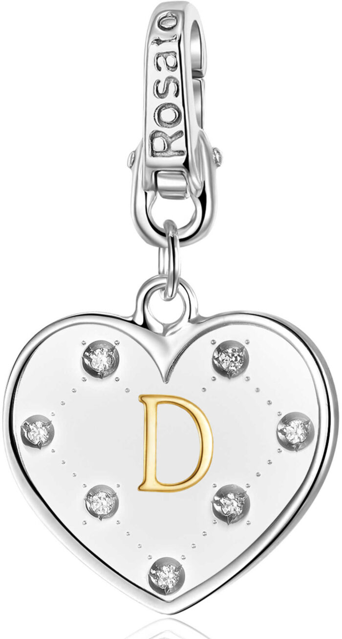 Rosato RAL004 charms ciondolo alfabeto lettera D