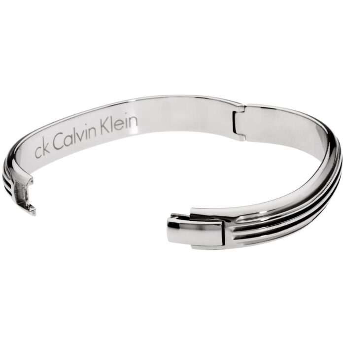 CK KJ39CB01020S Jeans bracciale in acciaio lucido con apertura - immagine 2