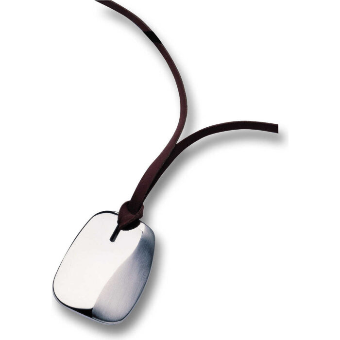 Collana 2111010110 Breil acciaio laccio cuoio marrone