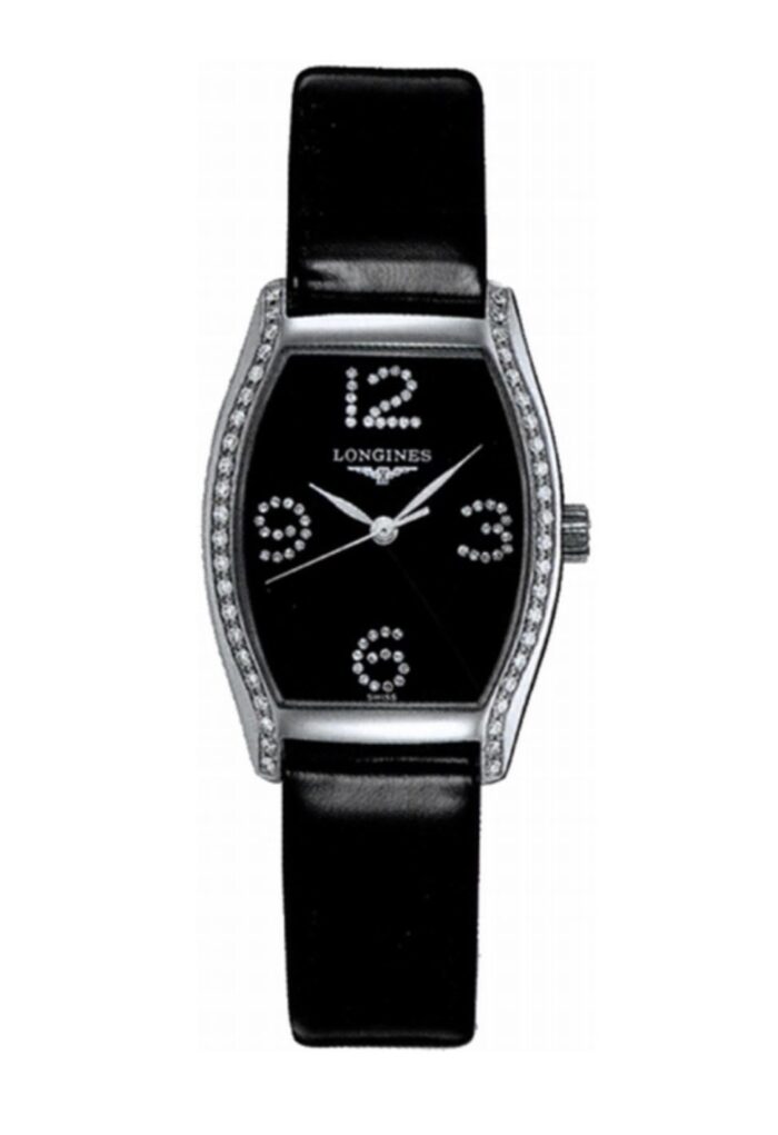 Longines L21550572 Diamanti Evidenza Donna acciaio cinturino pelle - immagine 3