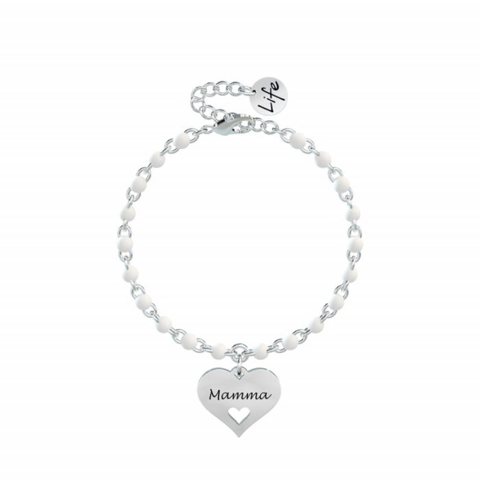 Kidult 731840 Bracciale Cuore / Mamma