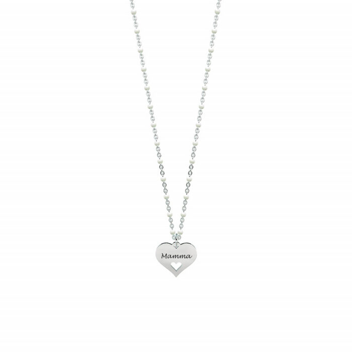 Kidult 751158 Collana Cuore / Mamma