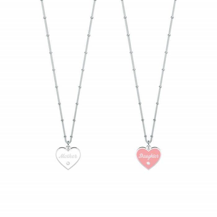 Kidult 751162 Set di 2 Collane Madre/Figlia Amore Infinito