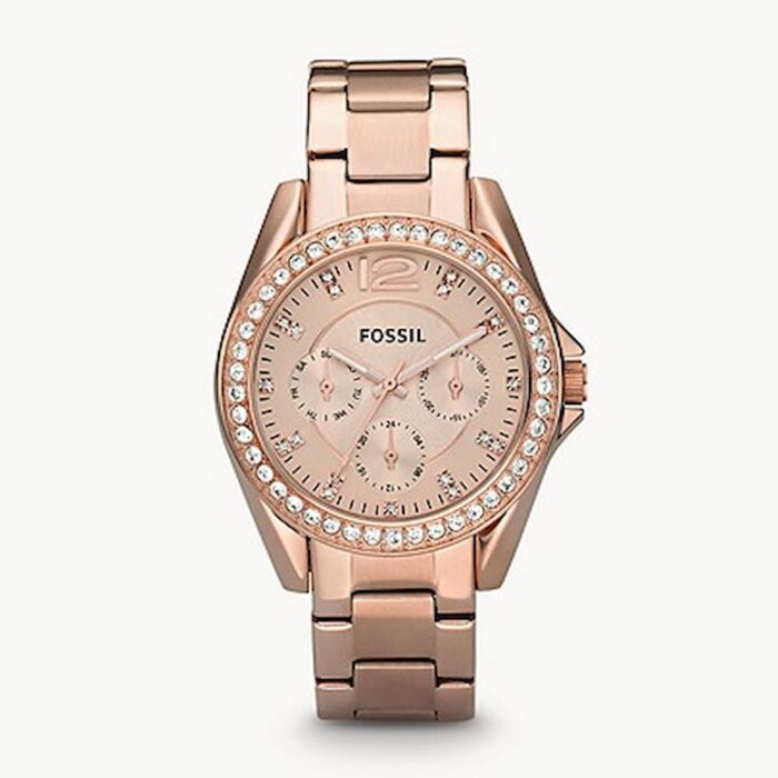 Orologio rosato multifunzione Riley